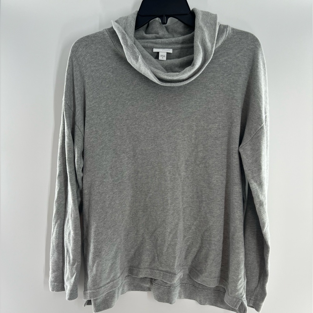 PURE JILL J.JILL 100% COTTON COWL NECK SWEATSHIRT SIZE MEDIUM STYLE 001441